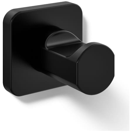 Kohler Parallel Single Robe Hook Matte Black