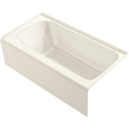Kohler Avec 60" Three Wall Alcove Acrylic Soaking Tub with Right Drain Biscuit