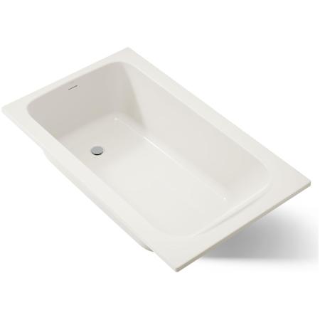 Kohler Avec 60" Drop In Acrylic Soaking Tub with Reversible Drain Biscuit