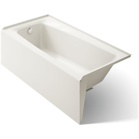 Kohler Irvine 60" x 30" Three Wall Alcove Bath with Left Hand Drain Biscuit