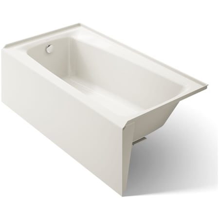 Kohler Irvine 60" x 32" Alcove Bath with Left Hand Drain Biscuit