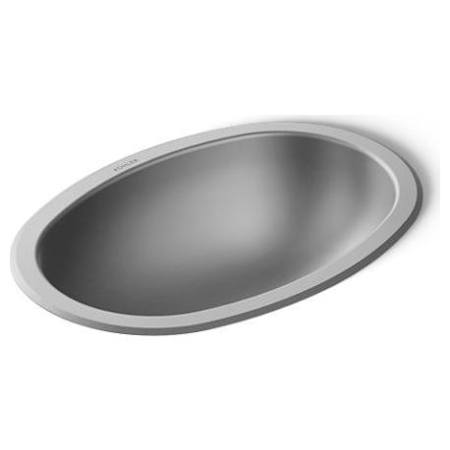 Kohler Bolero 15" Stainless Steel Drop In or Undermount Bathroom Sink Stainless Steel