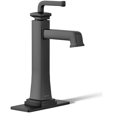 Kohler Riff 1.2 GPM Single Hole Bathroom Faucet Matte Black