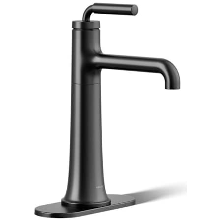 Kohler Tone 0.5 GPM Deck Mounted Bathroom Faucet Matte Black
