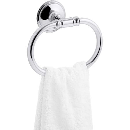 Kohler Eclectic 8-5/8" Wall Mounted Towel Ring Polished Chrome