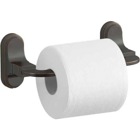 Kohler Industrial Wall Mounted Spring Bar Toilet Paper Holder Oil Rubbed Bronze (2BZ)