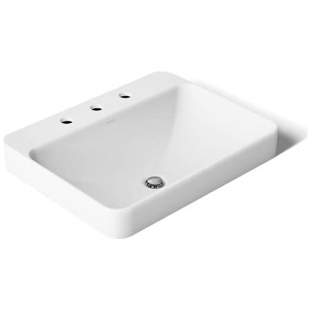 Kohler Vox 22" Vessel / Drop In Sink with Overflow White