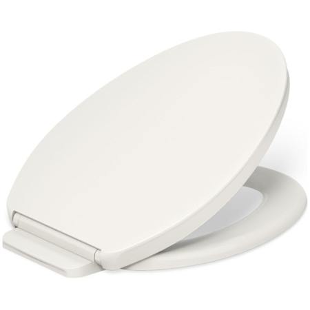 Kohler Impro Elongated Closed-front Toilet Seat Biscuit