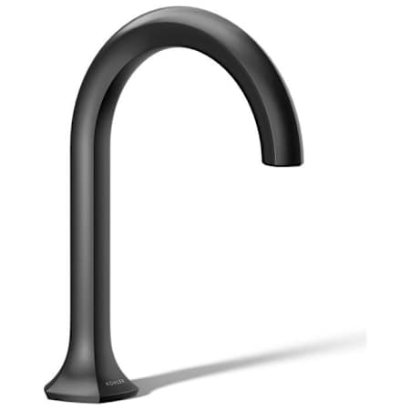 Kohler Occasion 1 GPM Single Hole Bathroom Faucet with Pop-Up Drain Assembly Matte Black