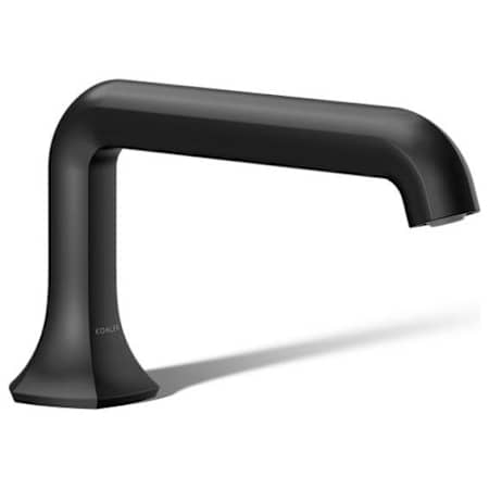 Kohler Occasion 8-3/8" Tub Spout with Straight Design Matte Black