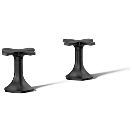 Kohler Occasion Cross Handles for Tub Matte Black