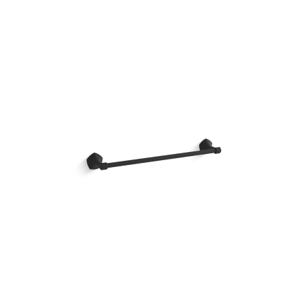Kohler Occasion 18" Zinc Towel Bar Matte Black