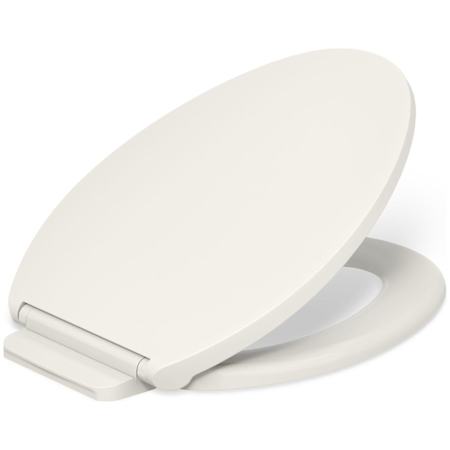 Kohler Glissade ReadyLatch Quiet-Close Elongated Toilet Seat Biscuit