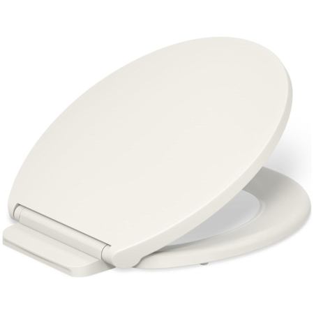 Kohler Glissade ReadyLatch Quiet-Close Round-Front Toilet Seat Biscuit