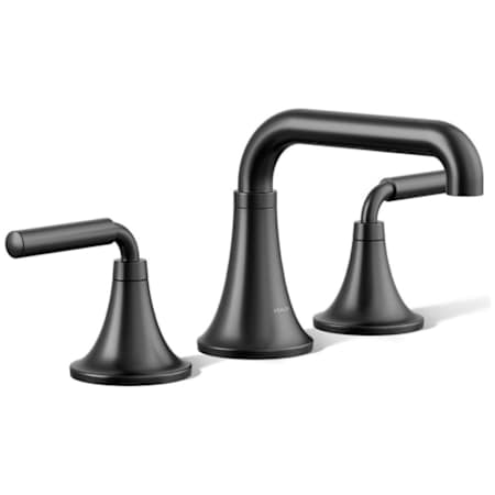 Kohler Tone 1.2 GPM Widespread Bathroom Faucet Matte Black