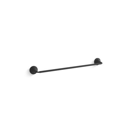 Kohler Tone 24" Towel Bar Matte Black