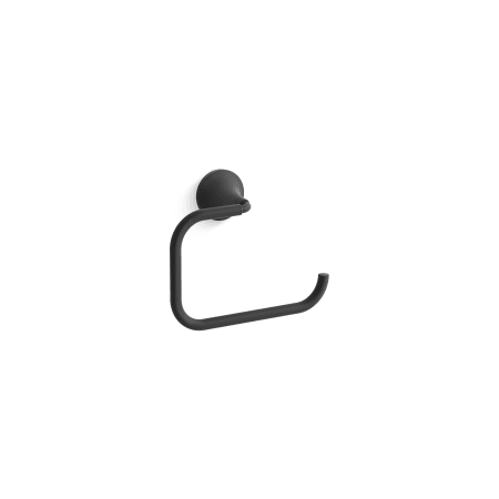Kohler Tone 8-7/8" Wall Mounted Towel Ring Matte Black
