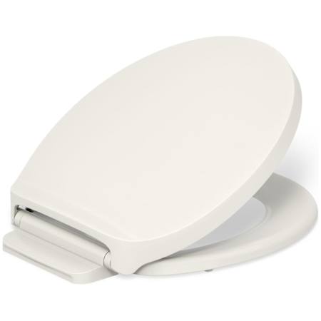 Kohler Drift ReadyLatch Quiet-Close Round-Front Toilet Seat Biscuit