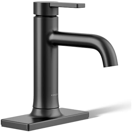 Kohler Venza 1.2 GPM Single Hole Bathroom Faucet Matte Black