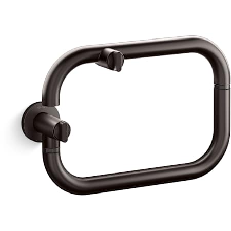 Kohler Components 3.2 GPM Wall Mounted Single Hole Pot Filler Brushed Graphite