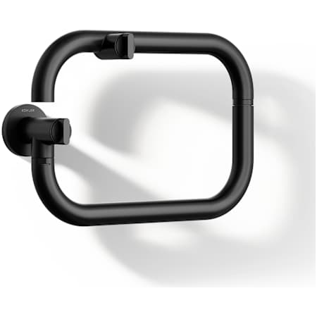 Kohler Components 3.2 GPM Wall Mounted Single Hole Pot Filler Matte Black