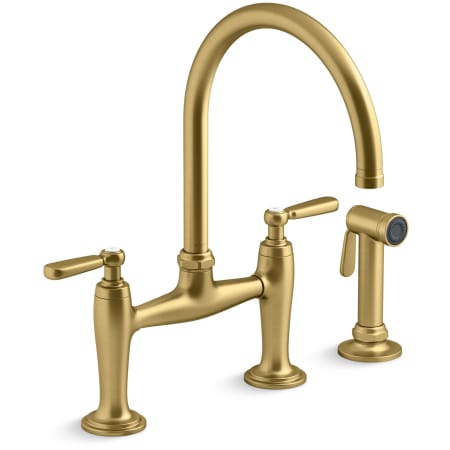 Vibrant Brushed Moderne Brass