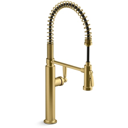 Vibrant Brushed Moderne Brass