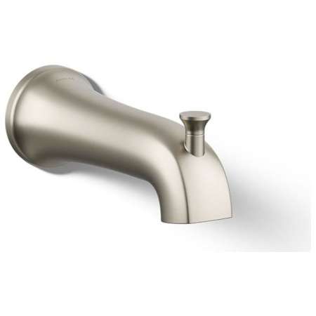 Kohler Tempered 6-3/8" Integrated Diverter Tub Spout Vibrant Brushed Nickel