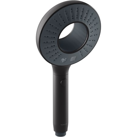 Kohler SpaViva 2.5 GPM Multi Function Hand Shower with Katalyst Air-Induction and MicroBubble Spray Technologies Matte Black