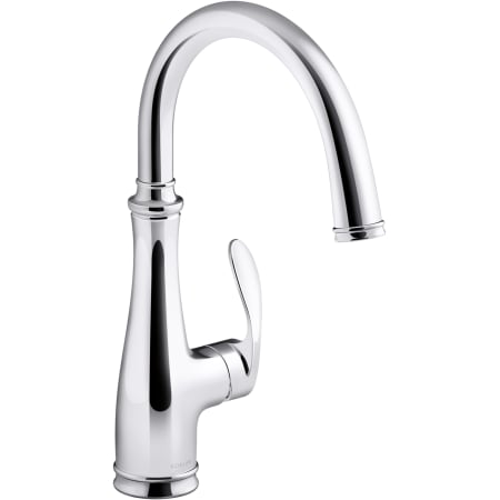 Kohler Bellera 1.5 GPM Single Hole Bar Faucet Polished Chrome