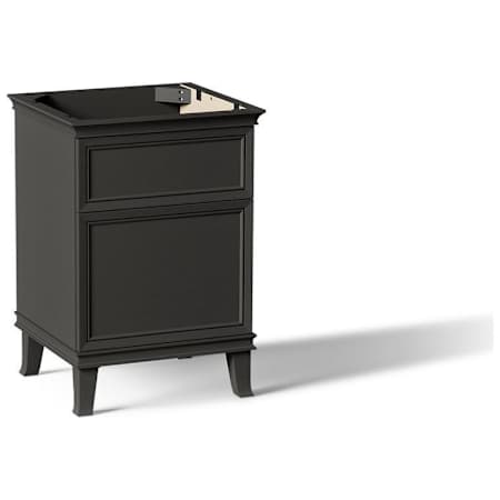 Kohler Artifacts 24" Single Free Standing Vanity Cabinet Only - Less Vanity Top Carbon Oak