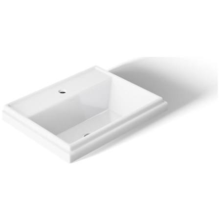 Kohler Tresham 20" Drop In Bathroom Sink with 1 Hole Drilled and Overflow White