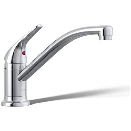Kohler Jolt 1.5 GPM Single Hole Kitchen Faucet - Includes Escutcheon Polished Chrome