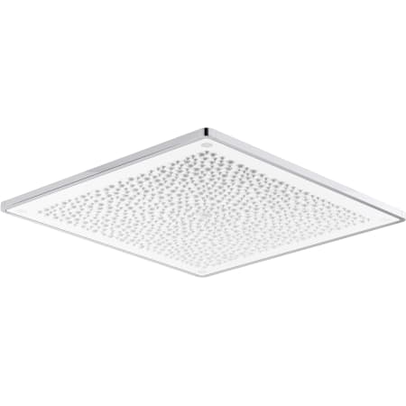 Kohler Real Rain 19" Two-Function 2.5 GPM Overhead Shower Panel with Panel Trim White / Polished Chrome