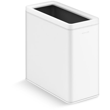 White / Polished Stainless Steel