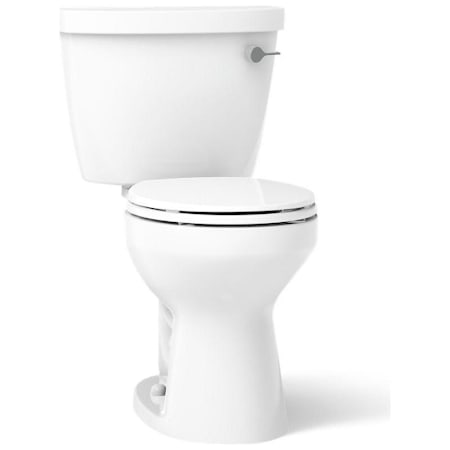 Kohler Cimarron Comfort Height Two-Piece Round-Front 1.28 GPF Chair Height Toilet White