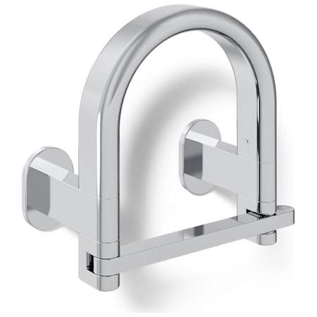 Kohler Belay Wall Mounted Pivoting Toilet Paper Holder Polished Chrome