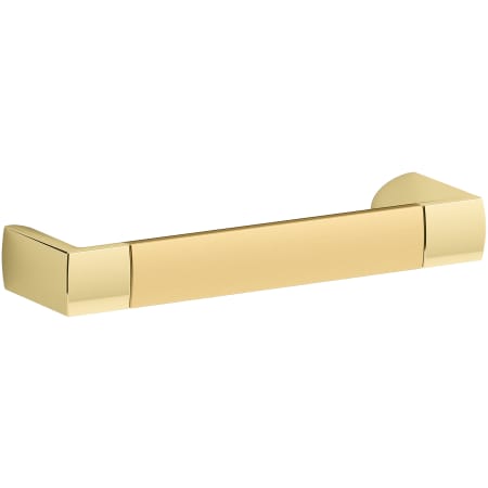 Kohler Seer 4-1/2" Cabinet Pull Vibrant Brushed Moderne Brass