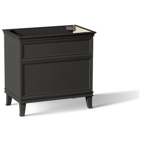 Kohler Artifacts 36" Single Free Standing Vanity Cabinet Only - Less Vanity Top Carbon Oak