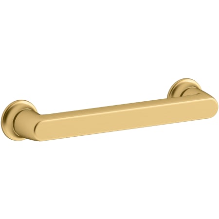 Kohler Winnow 4" Center to Center Cabinet Pull Vibrant Brushed Moderne Brass