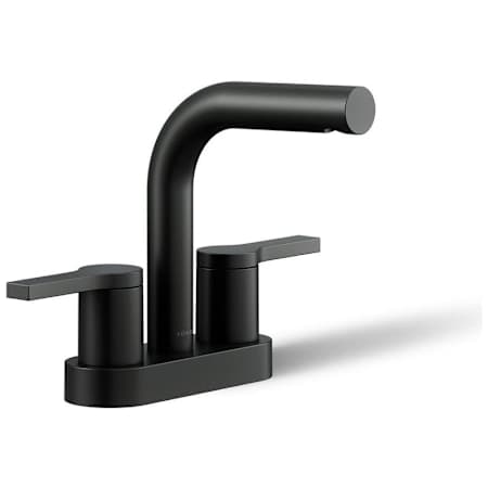 Kohler Elate 1.2 GPM Centerset Bathroom Faucet Matte Black
