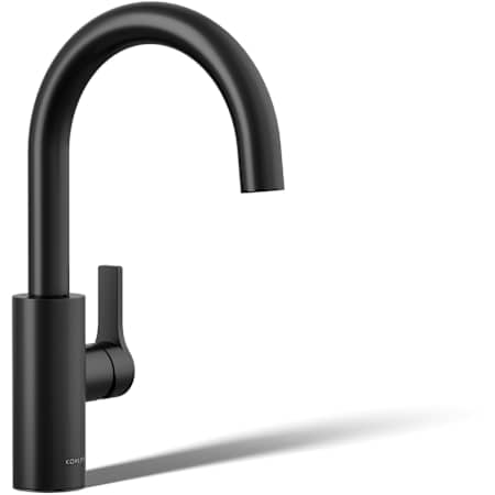 Kohler Elate 1.5 GPM Single Hole Bar Faucet - Includes Escutcheon Matte Black