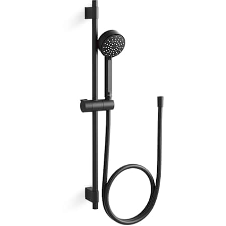 Kohler Elate 1.5 GPM Multi Function Hand Shower Package - Includes Slide Bar and Hose Matte Black