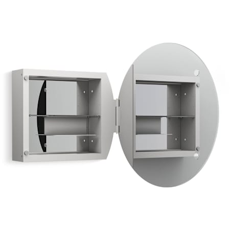 Kohler Verdera 24" Circular Frameless Single Door Medicine Cabinet N/A