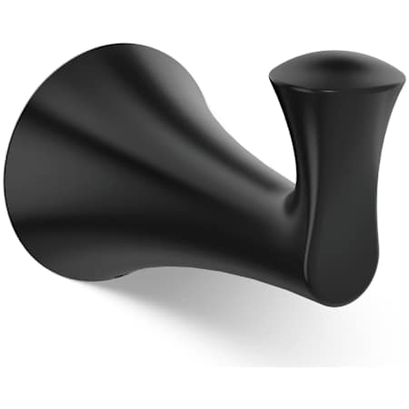 Kohler Buckley Robe Hook Matte Black