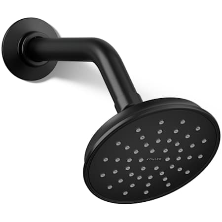 Kohler Bellera 2.5 GPM Single Function Shower Head Matte Black