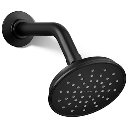 Kohler Bellera 2.5 GPM Single Function Shower Head Matte Black