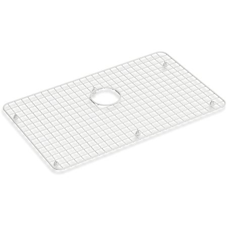 Kohler Audrine 26-7/8" L x 16-3/16" W Metal Basin Rack Cloude White