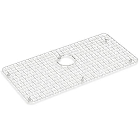 Kohler Audrine 28-3/8" L x 13-7/8" W Metal Basin Rack Cloude White