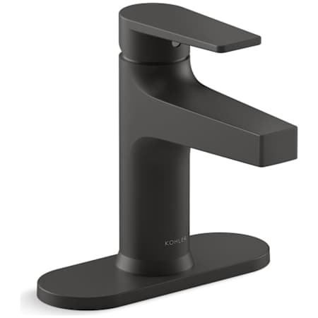 Kohler Taut Single-Handle Bathroom Sink Faucet, 1.2 GPM Matte Black